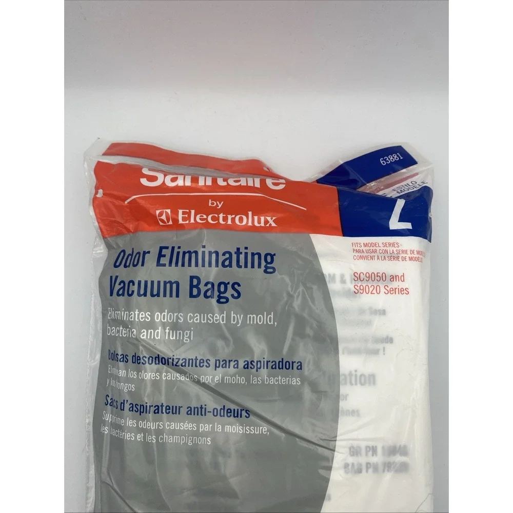 Sanitaire By Electrolux Style Z 63881A Vacuum Bags Pack Of 5 Fits SC9050‎ S9020